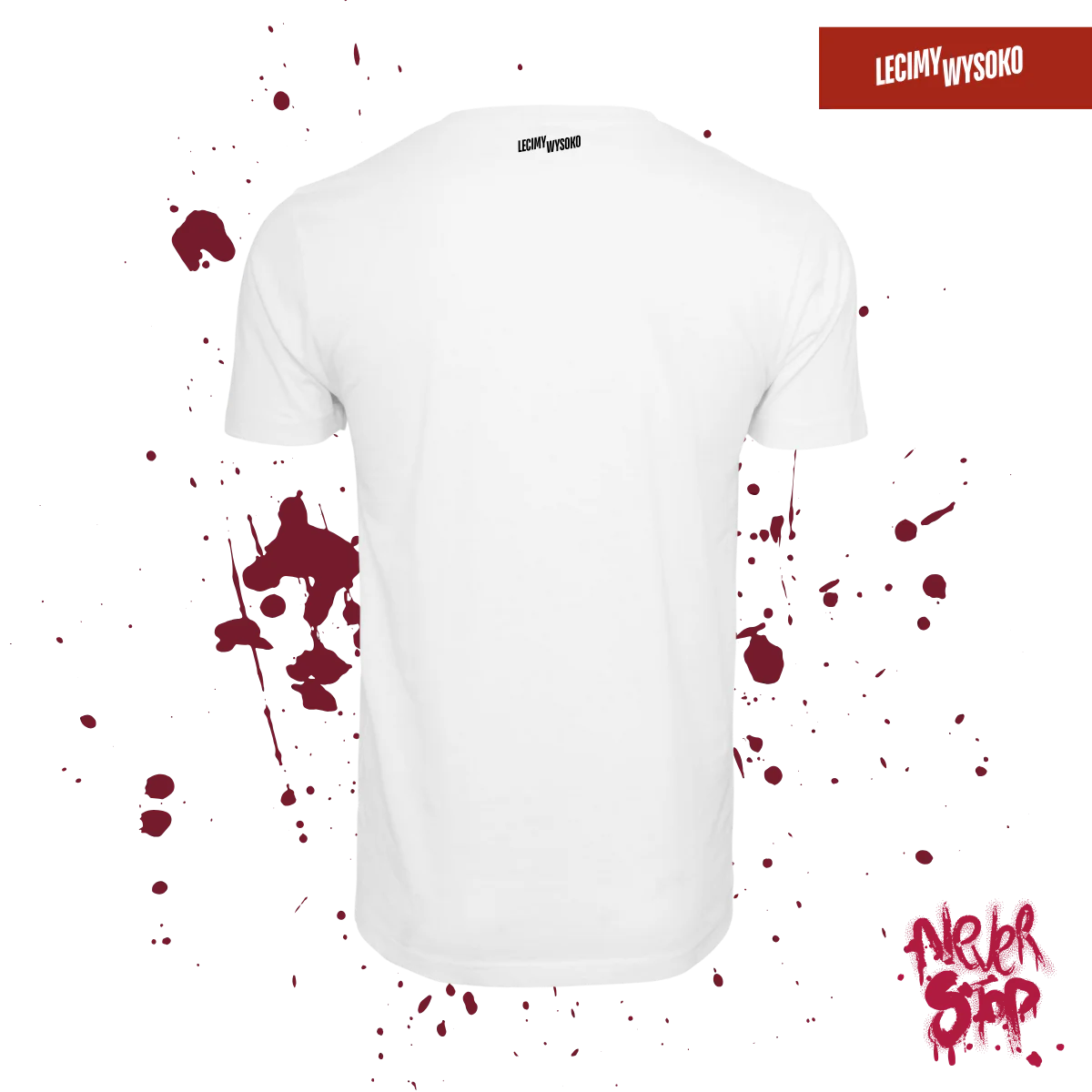 T-shirt Lecymy Fest Wysoko White - Edycja Śląska