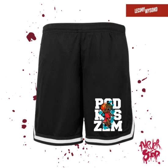 Spodenki Basket Pod Koszem, odzież z nadrukiem