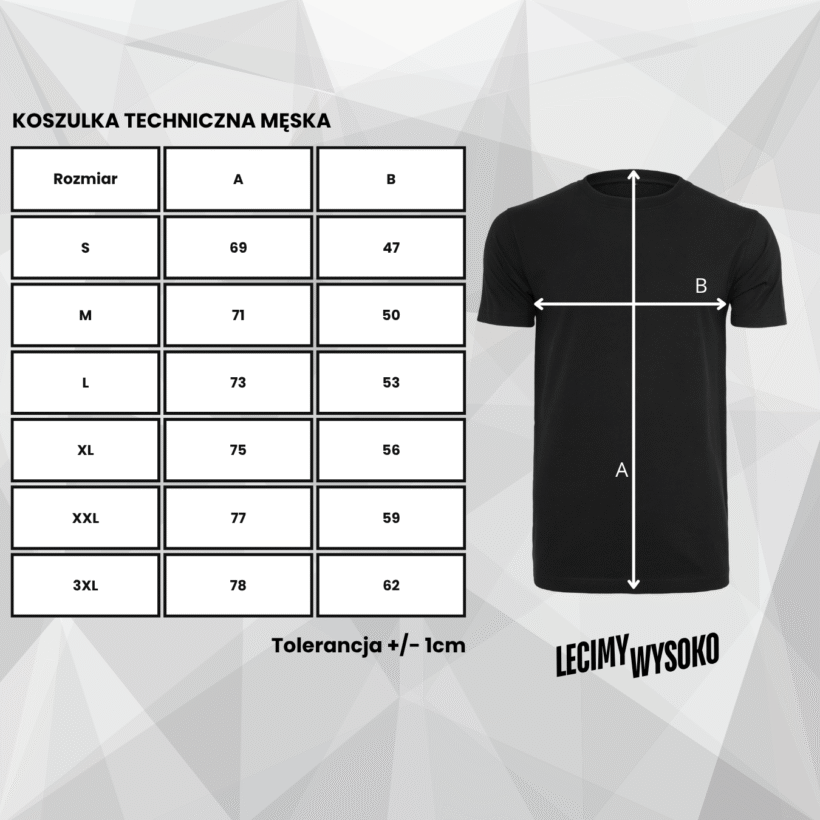 KOSZULKA TECHNICZNA MĘSKA
