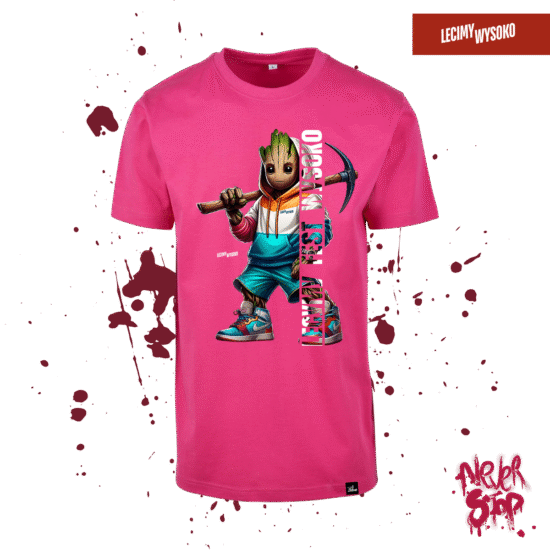 T-shirt Lecymy Fest Wysoko Pink - Edycja Śląska