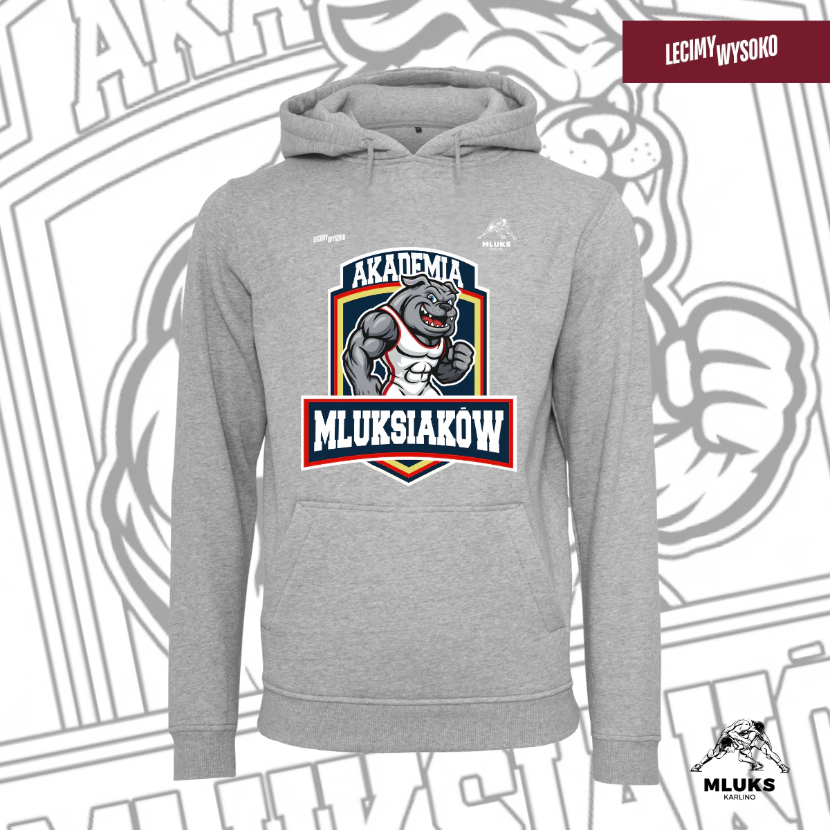 Bluza MLUKSIAKI Bluza MLUKSIAKI, odzież z nadrukiem