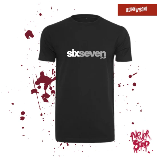 Koszulka SIXSEVEN, odzież z nadrukiem
