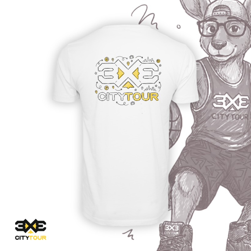 T-shirt 3x3 City Tour 2026