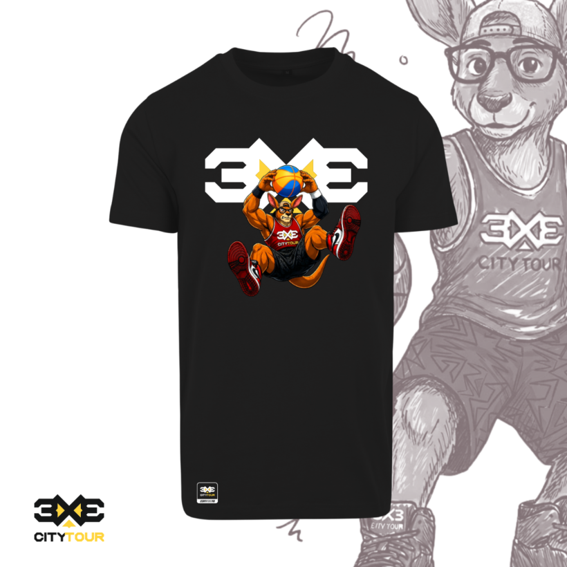 T-shirt 3x3 City Tour 2026